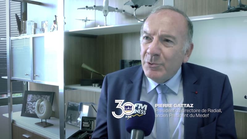 BFM Business a 30 ans: Pierre Gattaz, président du directoire de Radiall