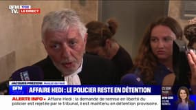 Maintien en détention du policier soupçonné de violences sur Hedi: "Ce n'est pas de l'acharnement contre la police", affirme l'avocat du jeune homme
