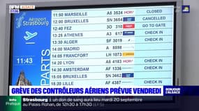 Alsace: grève des contrôleurs aériens ce vendredi