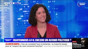 "Je salue sa décision": Manon Aubry réagit au retrait de la candidature d'Adrien Quatennens aux élections législatives