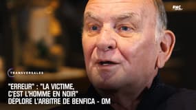 "Erreur" : "La victime, c'est l'homme en noir" déplore l'arbitre de Benfica - OM (Transversales)