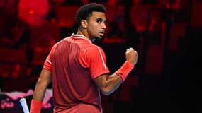 Arthur Fils, à Djeddah le 2 décembre 2023