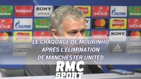 Le craquage de Mourinho après l'élimination de Manchester United