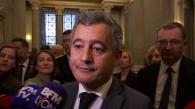 Le ministre de la Justice Gérald Darmanin, jeudi 6 novembre 2025. 