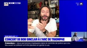 Bob Sinclar en concert au sommet de l'Arc de triomphe: "Ce sera un mix de genres, un voyage musical"