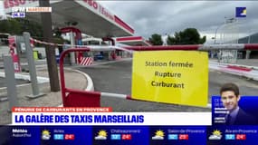 Carburants: la galère des chauffeurs de taxis marseillais