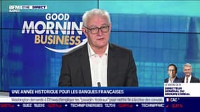 Année historique pour les banques françaises, et "c'est sain"