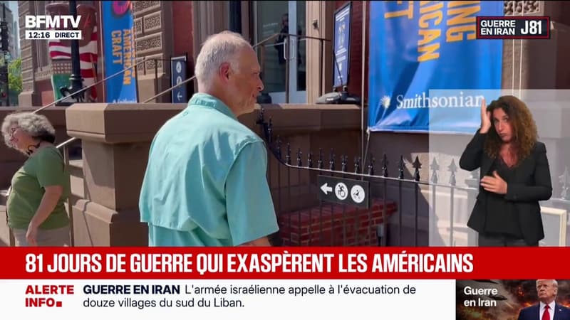 Après 81 jours de guerre au Moyen-Orient, ces Américains ont "hâte" que le conflit entre les États-Unis et l'Iran se termine