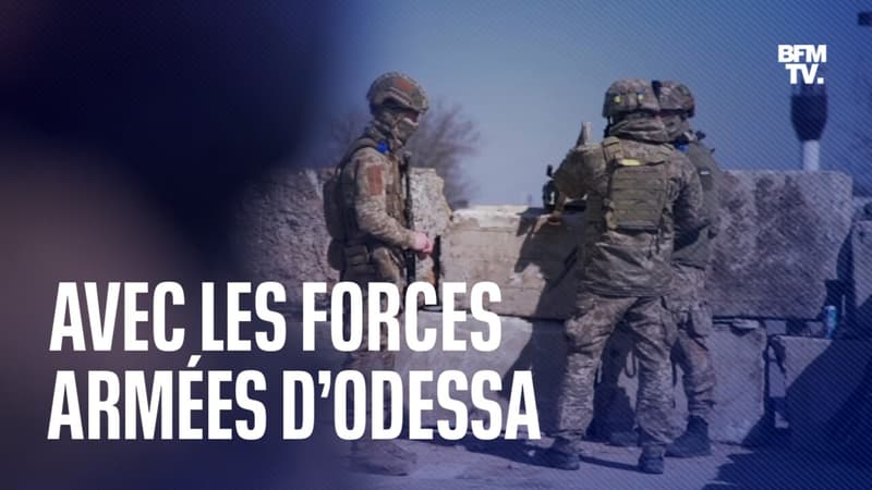 Avec les forces armées d'Odessa