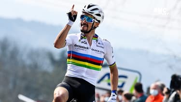 Flèche Wallonne : "On a un peu trop envie que je gagne tous les week-ends" regrette Alaphilippe