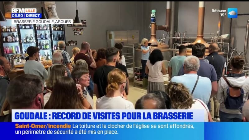 Arques: record de visites pour la brasserie Goudale