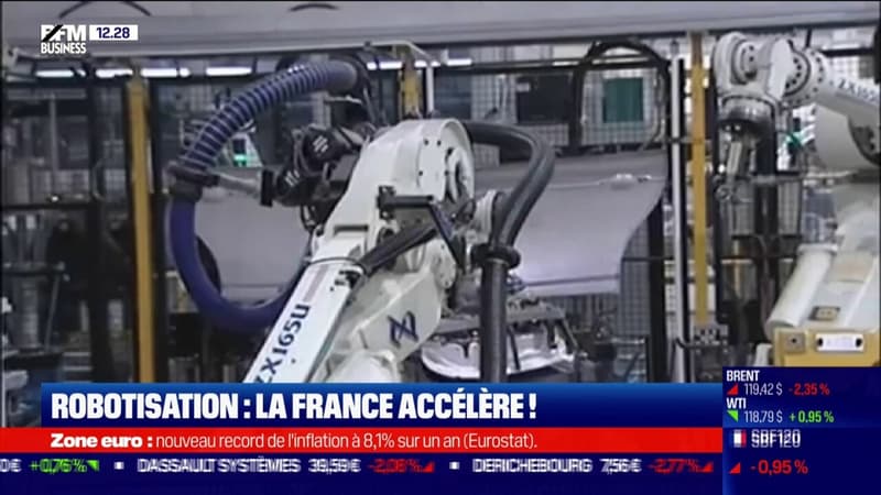 Robotisation : la France rattrape son retard
