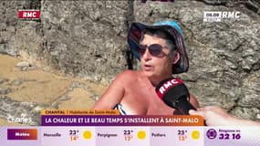 Chaleur record à Saint-Malo : les habitants fuient la ville, les touristes afflux