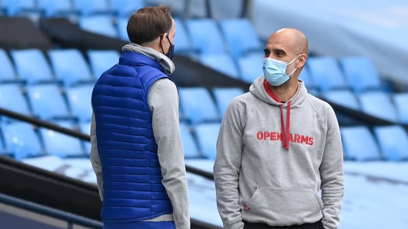 Manchester City-Chelsea: ce que se sont dit Guardiola et Tuchel