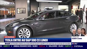Tesla fait son entrée au S&P 500: retour sur la succès story du constructeur de voitures électriques 