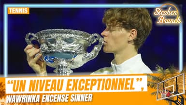 Tennis : "Sinner est largement au-dessus des autres", complimente Wawrinka