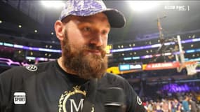 Fury : "Je m'entraîner à pourchasser les poulets comme Wilder"