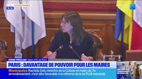 Anne Hidalgo veut renforcer le rôle des maires d'arrondissement 