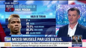 Sagnol : "Pogba a compris une chose : ce n'est pas lui la star de l'équipe"