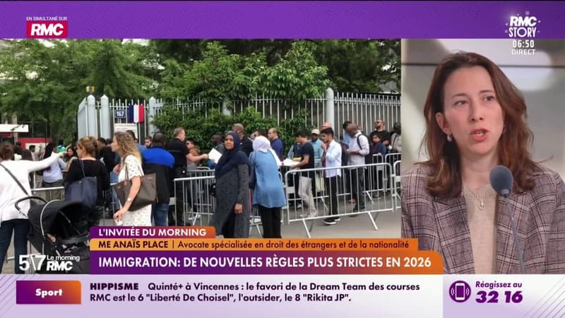 Immigration: Me Anaïs Place, avocate, revient sur la mise en place d'un nouveau test civique et de niveau de français pour obtenir un titre de séjour