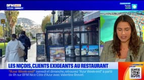 Les Niçois, clients les plus exigeants au restaurant en France