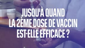 Covid-19: peut-on estimer la durée d'efficacité de la deuxième dose de vaccin ?