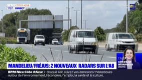 Alpes-Maritimes: deux nouveaux radars installés sur l'A8