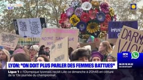 Lyon: mobilisation contre les violences sexistes et sexuelles faites aux femmes