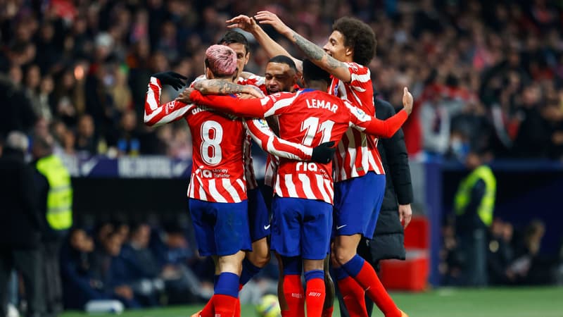 Célébration Atlético
