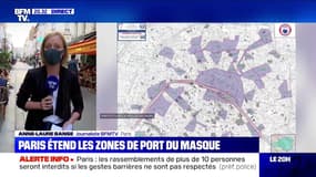L'obligation de port du masque à Paris est étendue à de nouveaux quartiers