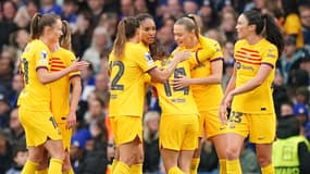 Les joueuses du Barça 