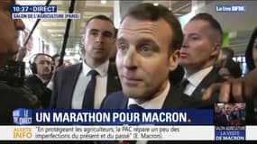 "Je sais d'où je viens." Emmanuel Macron se défend d'avoir une image de "président des villes"