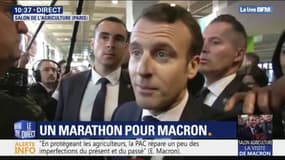 "Je sais d'où je viens." Emmanuel Macron se défend d'avoir une image de "président des villes"