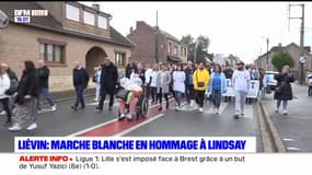 Suicide de Lindsay: 200 personnes rassemblées à Liévin pour une marche blanche