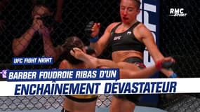 UFC Fight Night Jacksonville : Barber foudroie Ribas d’un enchaînement dévastateur !