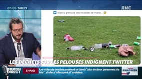 #Magnien, la chronique des réseaux sociaux : Les déchets sur les pelouses indignent Twitter - 02/06