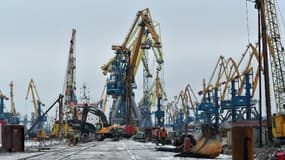Un port ukrainien en mer d'Azov.