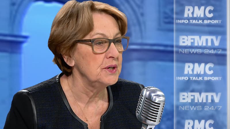 La ministre Marylise Lebranchu sur le plateau de BFMTV-RMC, le 19 janvier 2016.