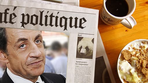 L'ancien président de la République Nicolas Sarkozy