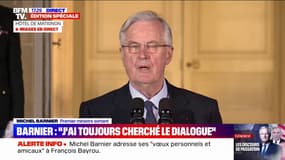 Michel Barnier: "Le déficit n'a pas disparu comme par enchantement d'une motion de censure"