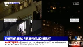 Il est 20h, les Français applaudissent depuis leurs fenêtres pour remercier les soignants