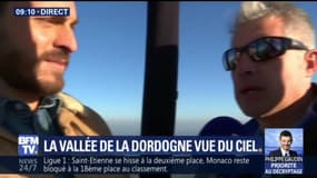 Survolez la vallée de la Dordogne en montgolfière