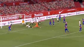 La parade de Lucas Ocampos, reconverti gardien