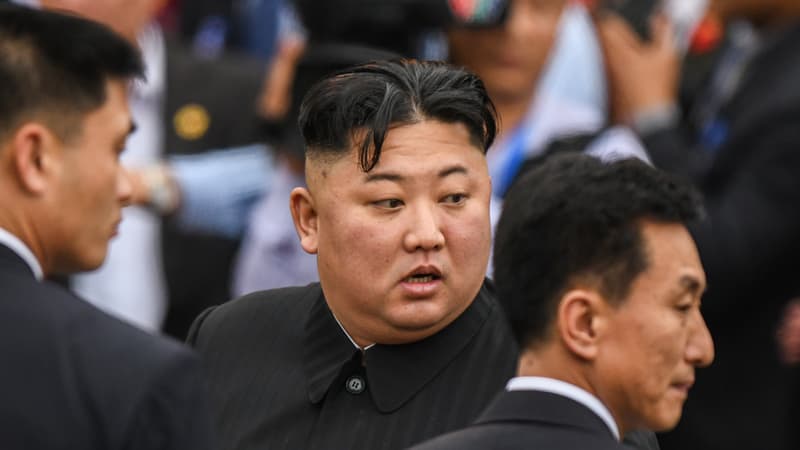 Kim Jong-un à son départ du Vietnam la semaine dernière. 