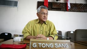 Gaston Tong-Sang, président de l'Assemblée de la Polynésie française