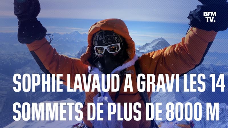 Sophie Lavaud est la première Française, tous genres confondus, à avoir gravi les 14 sommets de plus de 8000 mètres