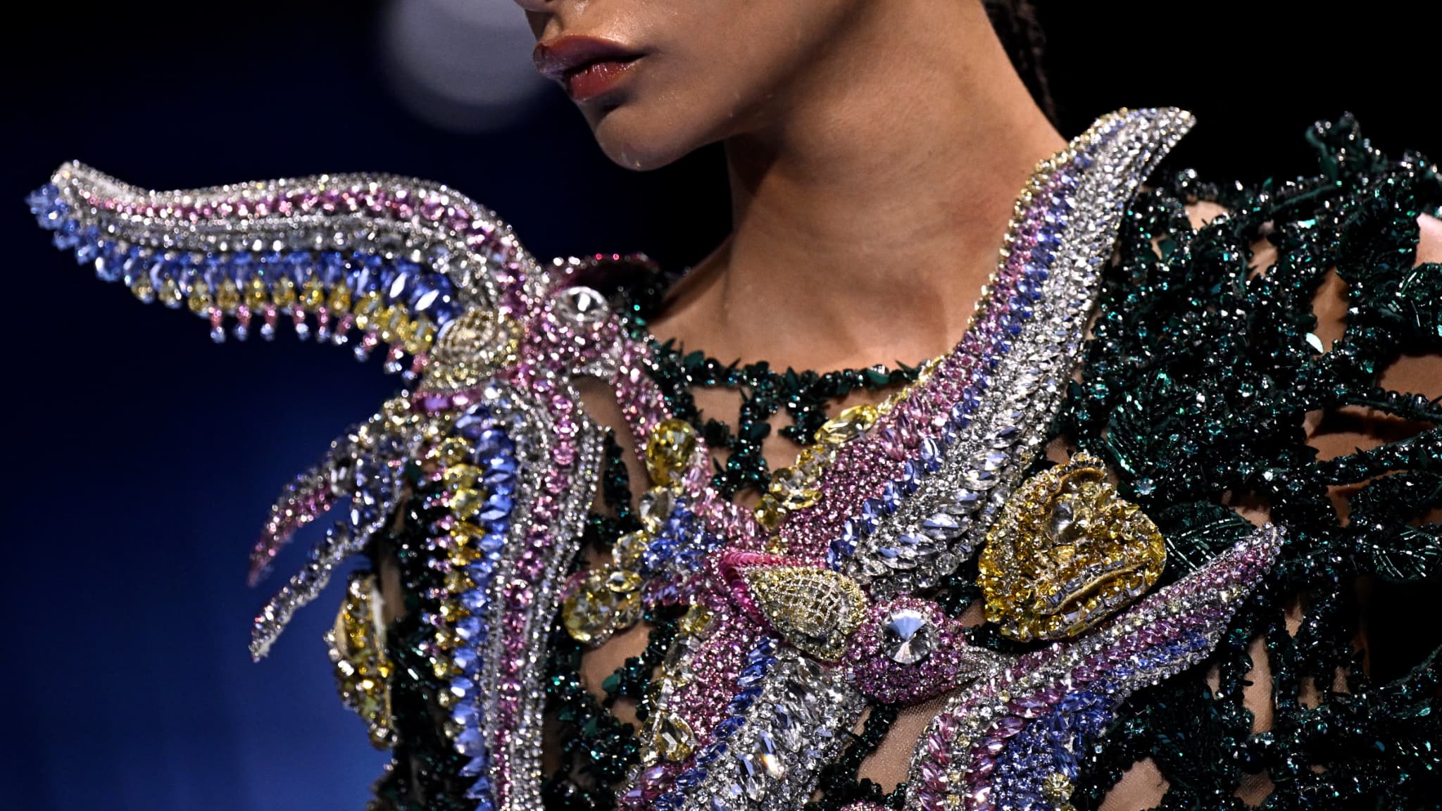 Balmain, défilé printemps-été 2024 Balmain, défilé printemps-été 2024
