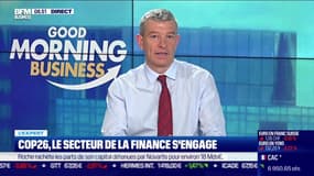 Nicolas Doze: COP26, le secteur de la finance s'engage - 04/11
