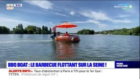 Paris Mobility : BBQ BOAT, le bateau barbecue  sur la Seine !