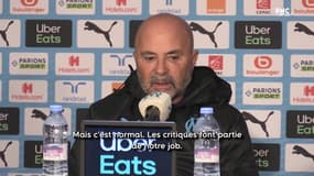 OM : "En football, rien ne dure toujours", Sampaoli imperméable aux critiques